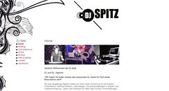 Desktop Screenshot of djspitz.de